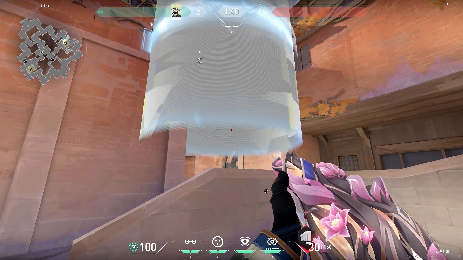 The best Cypher setup for B-site (Image via Riot Games)